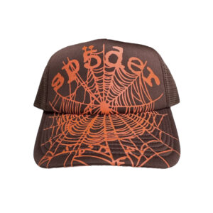 Sp5der OG Web v2 Trucker Hat Brown