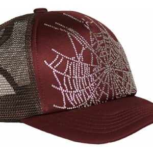 Sp5der Web Trucker Maroon