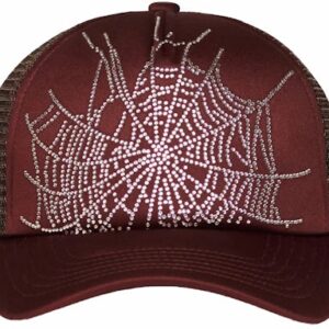Sp5der Web Trucker Maroon