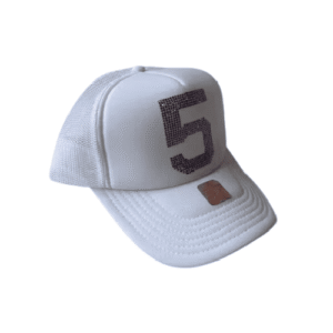 Sp5der White 555 Trucker Hat